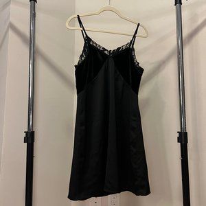 Black Slip Dress - Small